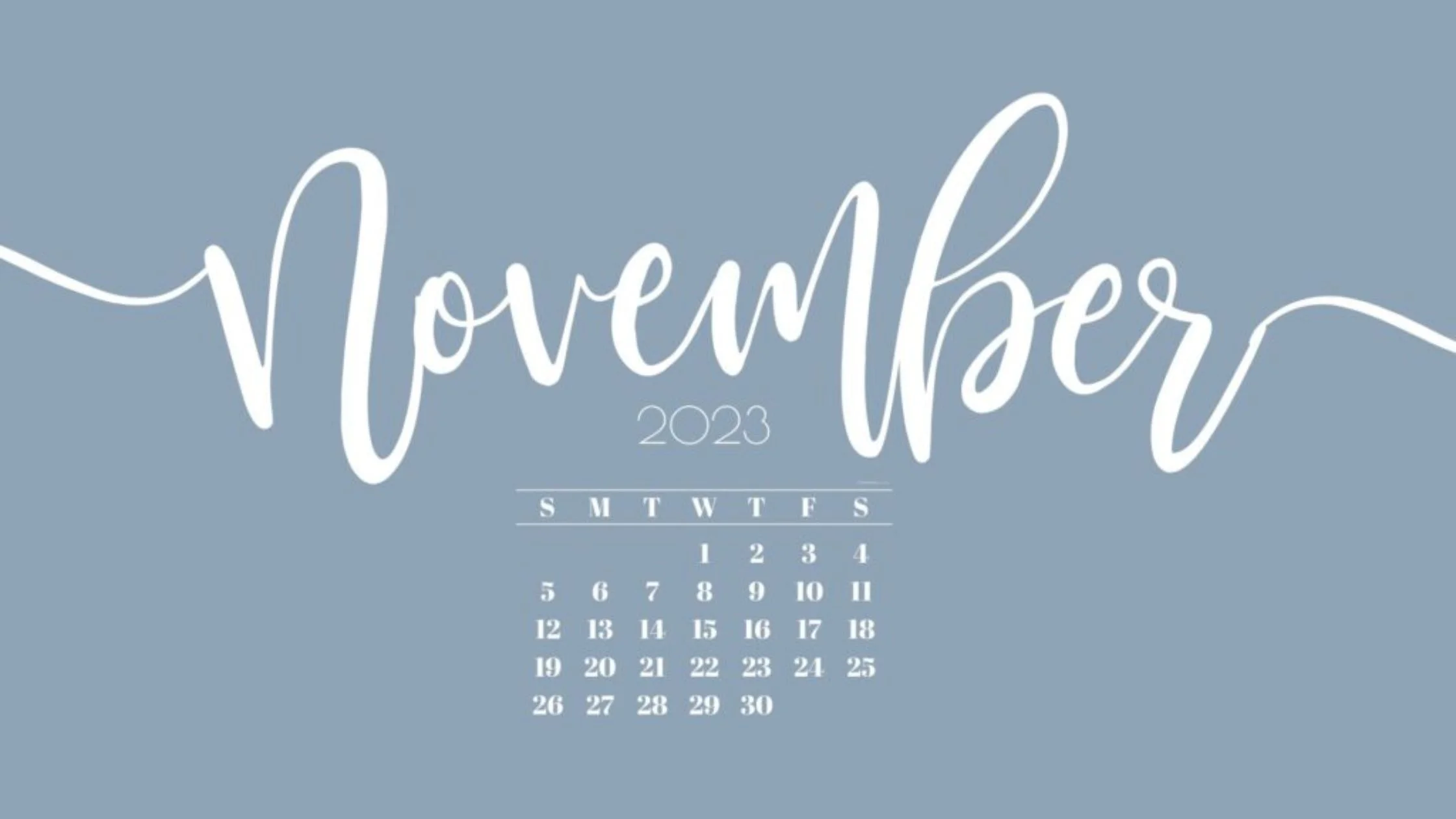 Social Media Calendar Νοεμβρίου 2023